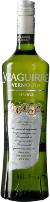 16,95 € Spedizione Gratuita | Vermut Sort del Castell Yzaguirre Blanco Extra Dry Especial Riserva Catalogna Spagna Bottiglia 1 L