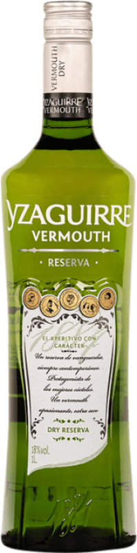 13,95 € Kostenloser Versand | Wermut Sort del Castell Yzaguirre Extra Dry — Extra Trocken Spezial, Blanco — Weißer Reserve — Gereift Katalonien Spanien Flasche 1 L