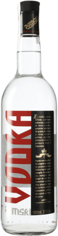 12,95 € Envío gratis | Vodka LH La Huertana Zemski España Botella 1 L