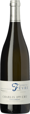 44,95 € Spedizione Gratuita | Vino bianco Fèvre Nathalie & Gilles Vaulorent A.O.C. Chablis Premier Cru Borgogna Francia Chardonnay Bottiglia 75 cl
