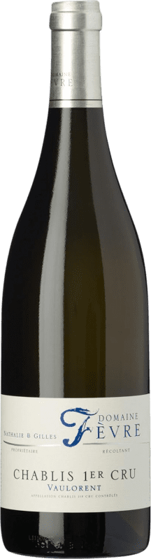 34,95 € Spedizione Gratuita | Vino bianco Fèvre Nathalie & Gilles Vaulorent A.O.C. Chablis Premier Cru Borgogna Francia Chardonnay Bottiglia 75 cl