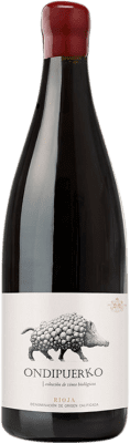 18,95 € Envio grátis | Vinho Tinto Vinícola Real Ondipuerko D.O.Ca. Rioja La Rioja Espanha Tempranillo, Garnacha — Grenache, Graciano, Viura 75 cl