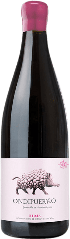 19,95 € Free Shipping | Rosé wine Vinícola Real Ondipuerko Rosado D.O.Ca. Rioja The Rioja Spain Tempranillo, Grenache, Viura Bottle 75 cl