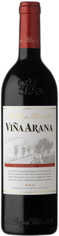 54,95 € Envio grátis | Vinho Tinto Rioja Alta Viña Arana Grande Reserva D.O.Ca. Rioja La Rioja Espanha Tempranillo, Mazuelo 75 cl
