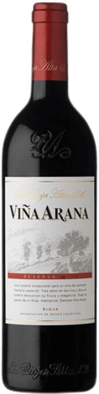 35,95 € Envío gratis | Vino tinto Rioja Alta Viña Arana Gran Reserva D.O.Ca. Rioja La Rioja España Tempranillo, Mazuelo Botella 75 cl
