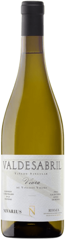 53,95 € Spedizione Gratuita | Vino bianco Nivarius Valdesabril D.O.Ca. Rioja La Rioja Spagna Viura Bottiglia 75 cl