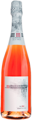 7,95 € Бесплатная доставка | Розовое игристое Dominio de la Vega Idilicum Rosado брют D.O. Cava Сообщество Валенсии Испания Macabeo бутылка 75 cl