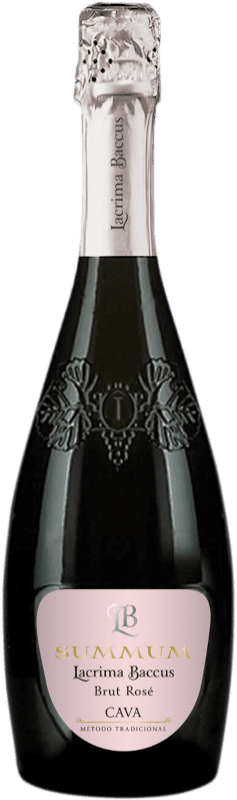 11,95 € Бесплатная доставка | Розовое игристое Lavernoya Lacrima Baccus Summum Rosé брют D.O. Cava Каталония Испания Pinot Black, Xarel·lo бутылка 75 cl