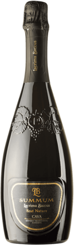 12,95 € Envio grátis | Espumante branco Lavernoya Lacrima Baccus Summum Brut Nature D.O. Cava Catalunha Espanha Pinot Preto, Xarel·lo Garrafa 75 cl