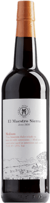 19,95 € Free Shipping | Fortified wine Maestro Sierra Medium Dry Semi-Dry Semi-Sweet D.O. Jerez-Xérès-Sherry Andalusia Spain Palomino Fino, Pedro Ximénez Bottle 75 cl