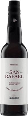 17,95 € Envoi gratuit | Vin Fortifié Barbadillo San Rafael Medium — Demi D.O. Jerez-Xérès-Sherry Andalousie Espagne Palomino Fino Demi-Bouteille 37 cl