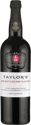 19,95 € Envío gratis | Vino generoso Taylor's Late Bottled Vintage I.G. Porto Oporto Portugal Touriga Franca, Touriga Nacional, Tinta Barroca Botella 75 cl