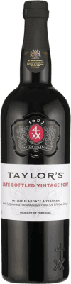 23,95 € Spedizione Gratuita | Vino Liquoroso Taylor's LBV Late Bottled Vintage I.G. Porto porto Portogallo Touriga Franca, Touriga Nacional, Tinta Barroca 75 cl