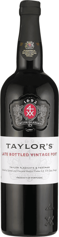 19,95 € Бесплатная доставка | Крепленое вино Taylor's Late Bottled Vintage I.G. Porto порто Португалия Touriga Franca, Touriga Nacional, Tinta Barroca бутылка 75 cl