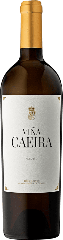 24,95 € Envio grátis | Vinho branco Viña Caeira D.O. Rías Baixas Galiza Espanha Albariño Garrafa 75 cl