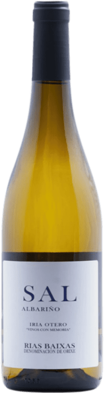 12,95 € Бесплатная доставка | Белое вино Iria-Montero Sal D.O. Rías Baixas Галисия Испания Albariño — Альбариньо 75 cl