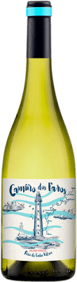13,95 € Бесплатная доставка | Белое вино Cunqueiro Camiño dos Faros D.O. Ribeiro Галисия Испания Torrontés, Treixadura бутылка 75 cl
