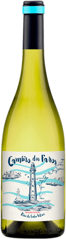 13,95 € Kostenloser Versand | Weißwein Cunqueiro Camiño dos Faros D.O. Ribeiro Galizien Spanien Torrontés, Treixadura Flasche 75 cl
