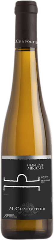 51,95 € Envio grátis | Vinho branco Michel Chapoutier Les Coufis Doce França Viognier Meia Garrafa 37 cl