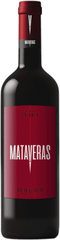 19,95 € Бесплатная доставка | Красное вино Pago de Mataveras старения D.O. Ribera del Duero Кастилия-Леон Испания Tempranillo, Merlot, Cabernet Sauvignon бутылка 75 cl