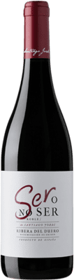 9,95 € Бесплатная доставка | Красное вино Santiago Jordi Ser O No Ser D.O. Ribera del Duero Кастилия-Леон Испания Tempranillo — Темпранильо Бутылка 75 cl