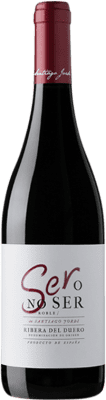 12,95 € Free Shipping | Red wine Santiago Jordi Ser O No Ser D.O. Ribera del Duero Castilla y León Spain Tempranillo Bottle 75 cl