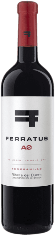 15,95 € Бесплатная доставка | Красное вино Ferratus AØ молодое D.O. Ribera del Duero Кастилия-Леон Испания Tempranillo — Темпранильо 75 cl