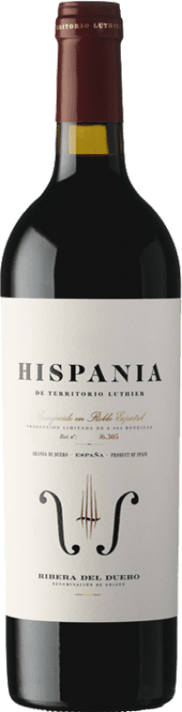 34,95 € Kostenloser Versand | Rotwein Territorio Luthier Hispania D.O. Ribera del Duero Kastilien und León Spanien Tempranillo, Garnacha — Grenache, Albillo Flasche 75 cl