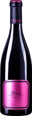 24,95 € Free Shipping | Rosé wine Hispano-Suizas Bassus Sweet D.O. Utiel-Requena Valencian Community Spain Pinot Black Bottle 75 cl