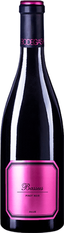 43,95 € Envío gratis | Vino Rosado Hispano-Suizas Bassus Dulce D.O. Utiel-Requena Comunidad Valenciana España Pinot Negro Botella 75 cl