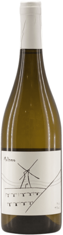 12,95 € Envío gratis | Vino blanco 4 Ojos Meunier Seco I.G.P. Vino de la Tierra de Cádiz Andalucía España Moscatel de Alejandría Botella 75 cl