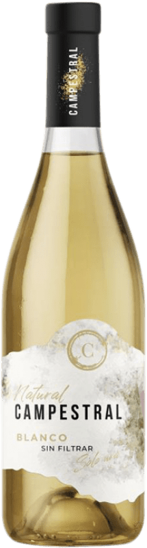12,95 € Free Shipping | White wine Campestral White I.G.P. Vino de la Tierra de Cádiz Andalusia Spain Palomino Fino Bottle 75 cl