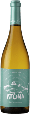 13,95 € Spedizione Gratuita | Vino bianco Santiago Jordi Atuna I.G.P. Vino de la Tierra de Cádiz Andalusia Spagna Palomino Fino Bottiglia 75 cl