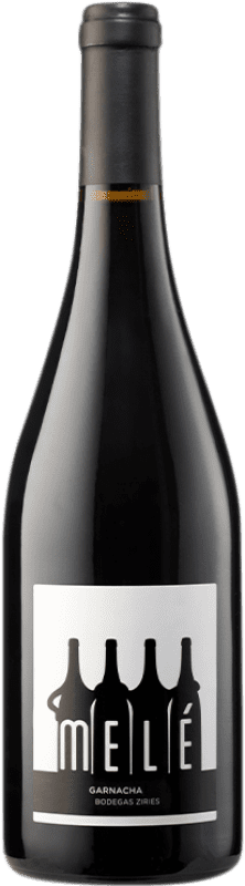 31,95 € Envío gratis | Vino Tinto Ziríes Melé I.G.P. Vino de la Tierra de Castilla Castilla la Mancha España Garnacha Botella 75 cl