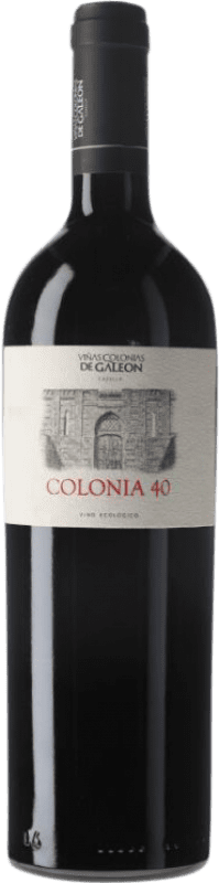 9,95 € Spedizione Gratuita | Vino Rosso Colonias de Galeón Colonia 40 Andalusia Spagna Tempranillo, Merlot, Garnacha — Grenache, Cabernet Sauvignon, Cabernet Franc Bottiglia 75 cl
