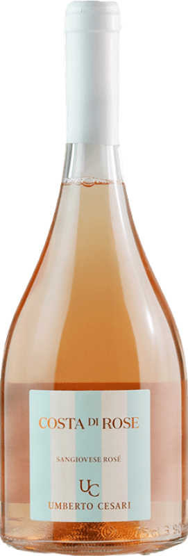 19,95 € Бесплатная доставка | Розовое вино Umberto Cesari Costa di Rose Rosé I.G.T. Emilia Romagna Эмилия-Романья Италия Sangiovese бутылка 75 cl