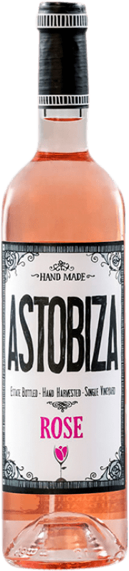 14,95 € Free Shipping | Rosé wine Señorío de Astobiza Rosé D.O. Arabako Txakolina Basque Country Spain Hondarribi Zuri Bottle 75 cl