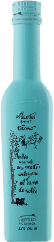 22,95 € Envio grátis | Azeite de Oliva Castillo de Canena Ahumado Andaluzia Espanha Arbequina Garrafa Pequena 25 cl