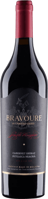 17,95 € Envoi gratuit | Vin rouge Château Cristi Bravoure Moldavie, République Merlot, Cabernet Sauvignon Bouteille 75 cl