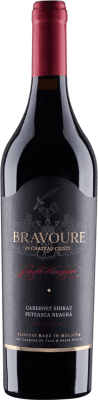 18,95 € Envío gratis | Vino tinto Château Cristi Bravoure Moldavia, República Merlot, Cabernet Sauvignon Botella 75 cl