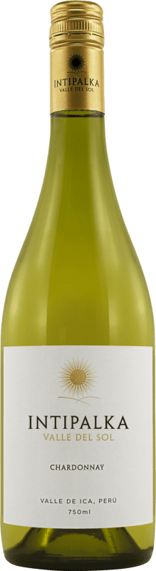 14,95 € Бесплатная доставка | Белое вино Viñas Queirolo Intipalka Перу Chardonnay бутылка 75 cl