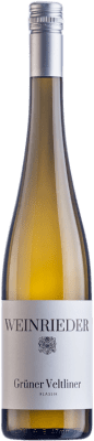 17,95 € 免费送货 | 白酒 Weinrieder Klassik I.G. Niederösterreich 下奥地利 奥地利 Grüner Veltliner 瓶子 75 cl