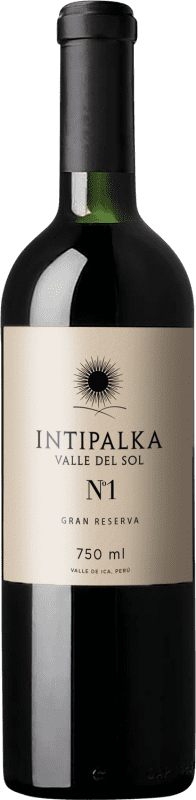 42,95 € Spedizione Gratuita | Vino rosso Viñas Queirolo Intipalka Nº 1 Gran Riserva Perù Malbec, Tannat Bottiglia 75 cl