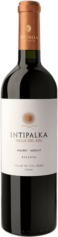 27,95 € Envío gratis | Vino tinto Viñas Queirolo Intipalka Reserva Perú Merlot, Malbec Botella 75 cl