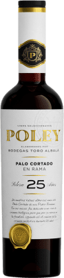 45,95 € Free Shipping | Fortified Wine Toro Albalá Marqués de Poley Solera, Palo Cortado, Fino en Rama — Unfiltered D.O. Montilla-Moriles Andalusia Spain Pedro Ximénez 25 Years Medium Bottle 50 cl