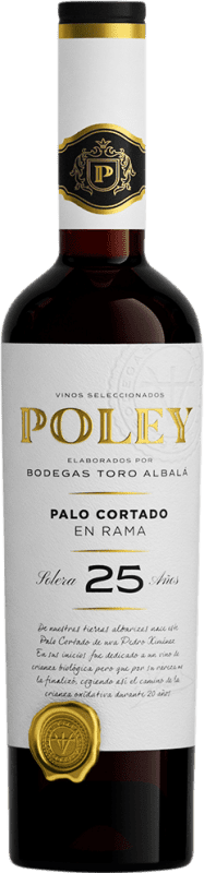 45,95 € Envoi gratuit | Vin Fortifié Toro Albalá Marqués de Poley Solera, Palo Cortado, Fino en Rama — Non Filtré D.O. Montilla-Moriles Andalousie Espagne Pedro Ximénez 25 Ans Bouteille Medium 50 cl