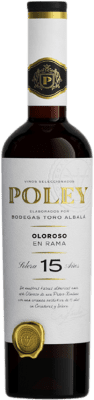 29,95 € Бесплатная доставка | Сладкое вино Toro Albalá Poley Oloroso en Rama Solera D.O. Montilla-Moriles Андалусия Испания Pedro Ximénez 15 Лет бутылка Medium 50 cl