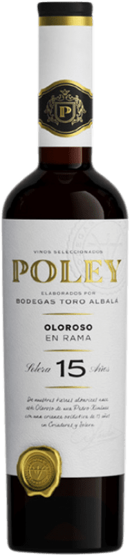 29,95 € Kostenloser Versand | Süßer Wein Toro Albalá Poley Oloroso en Rama Solera D.O. Montilla-Moriles Andalusien Spanien Pedro Ximénez 15 Jahre Medium Flasche 50 cl