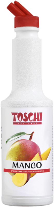 23,95 € 免费送货 | Schnapp Toschi Puré Mango 意大利 瓶子 1 L 不含酒精