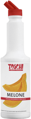 23,95 € Envío gratis | Schnapp Toschi Puré Melón Italia Botella 1 L Sin Alcohol